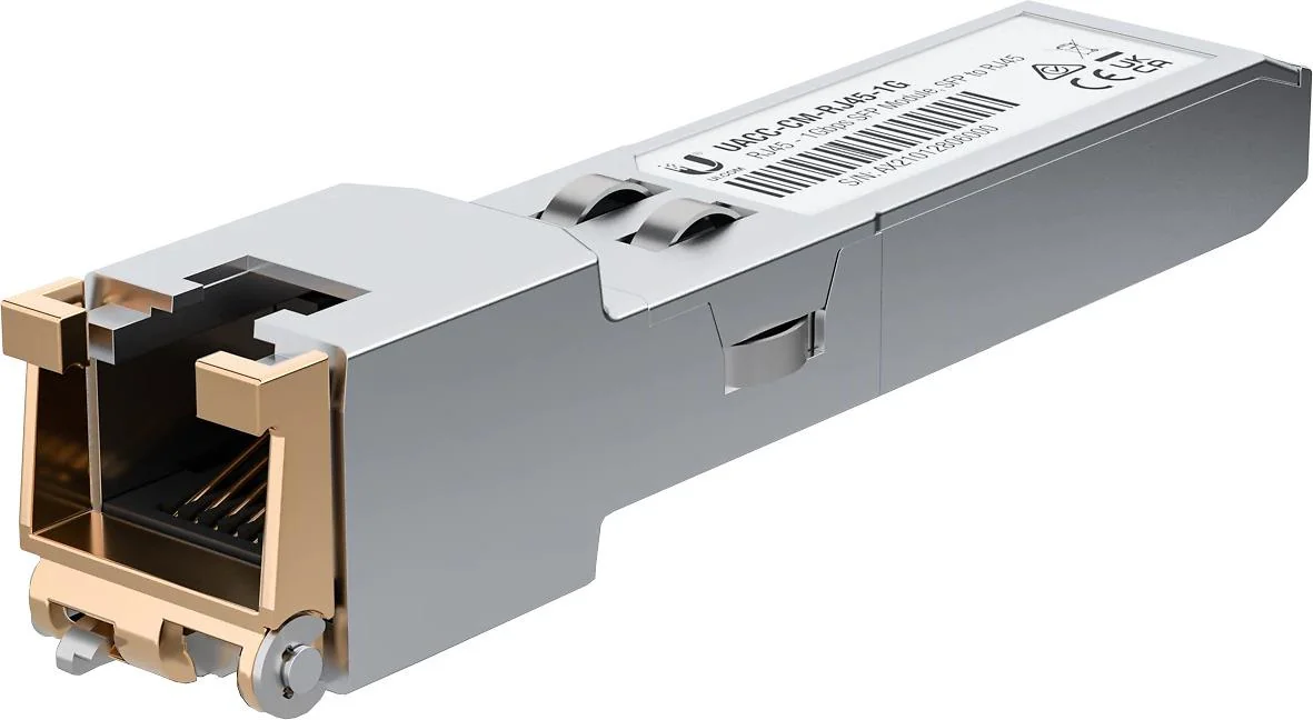 RJ45 - 1Gbps SFP Module UACC-CM-RJ45-1G