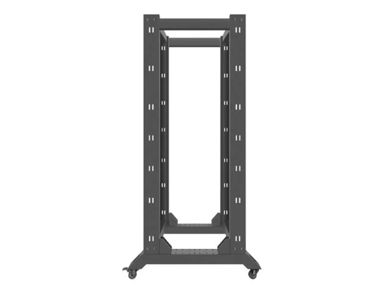 Rack deschis 19" 32U, 600x800, negru  V2
