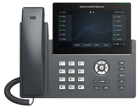 GRS TIP 6SIP 2xGBE POE WIFI GRP2670 Grandstream
