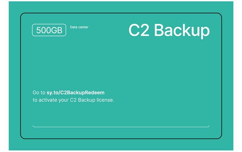 Synology C2 Backup 500 GB 1 year | Altamag.ro
