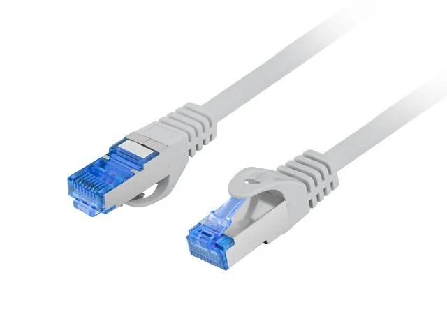 Patch cord Cat.6A S/FTP LSZH CCA 5 m gri, Fluke Passed