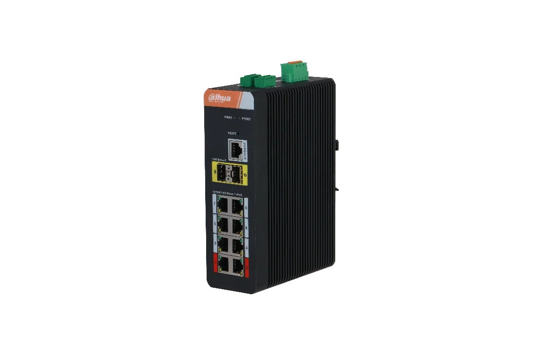 SWT 10PORT, 8PORT POE DHA IS4210-8GT-120