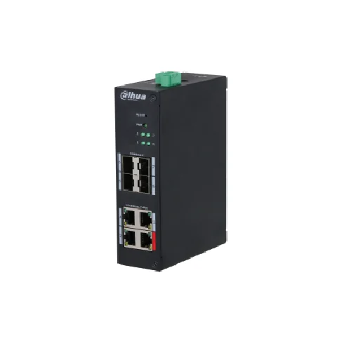 SWT 8 PORT HARDENED DHA HS4408-4ET-96