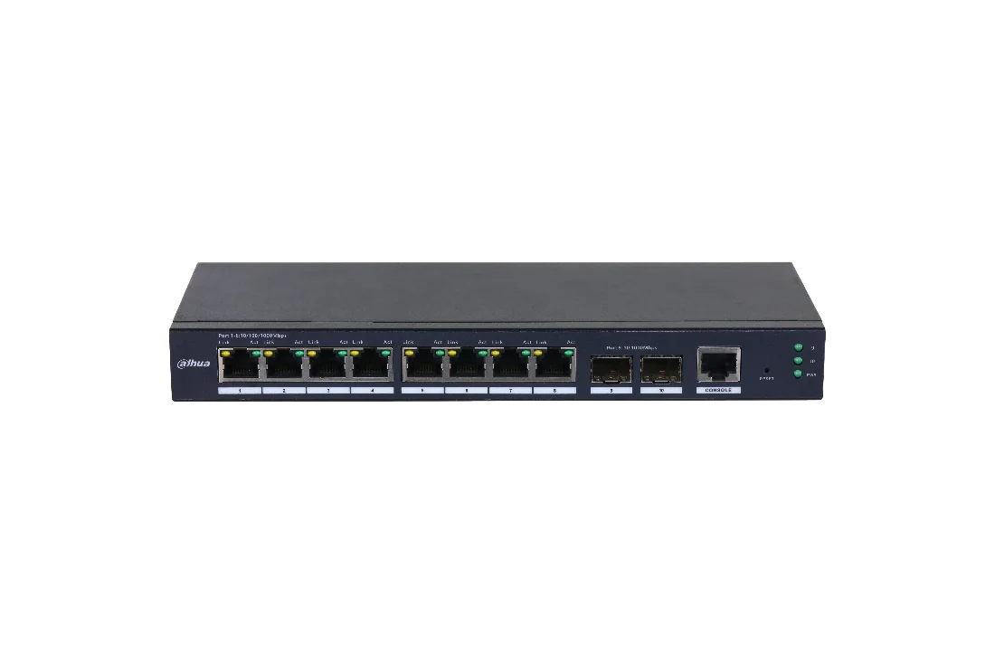 DHA 10 PORT MNG DESK SWITCH SG4010-2F