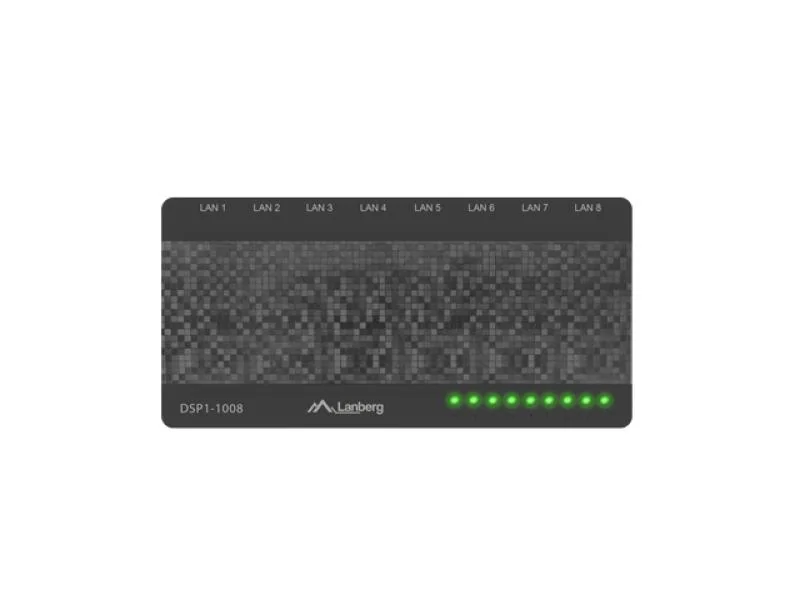 Switch  DSP1-1008 8x 1 Gb/s, fara management, Gigabit Ethernet, desktop, 5V