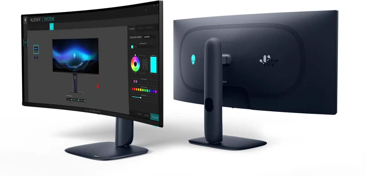 MON 34 QD-OLED DELL AW3425DW BLACK C