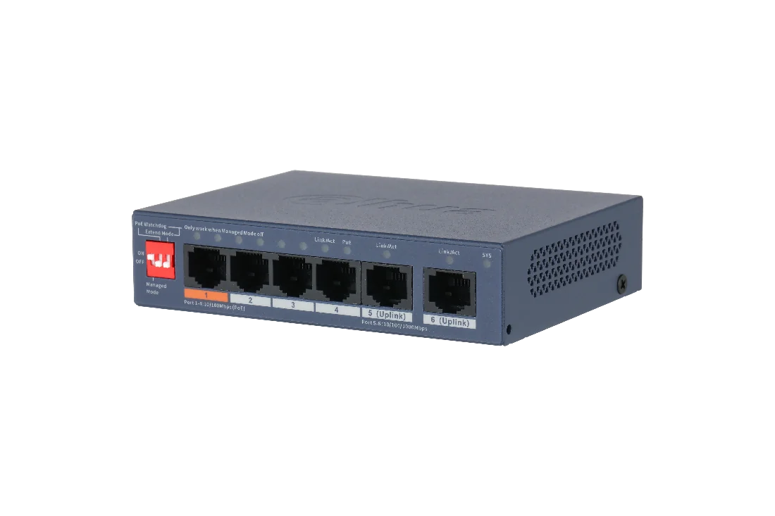 DHA SWT 6P POE 2 LAYER  CS4006-4ET2GT-60