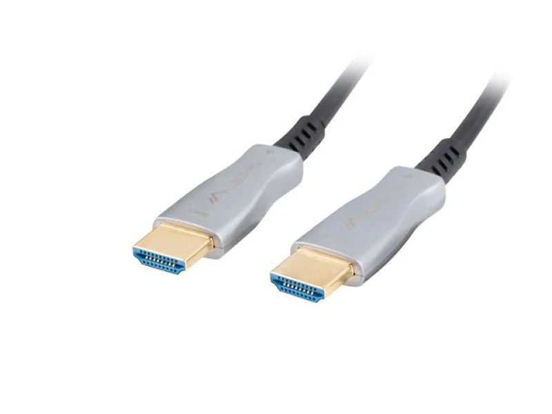 Cablu HDMI M/M v2.0 50 m optic negru AOC Lanberg