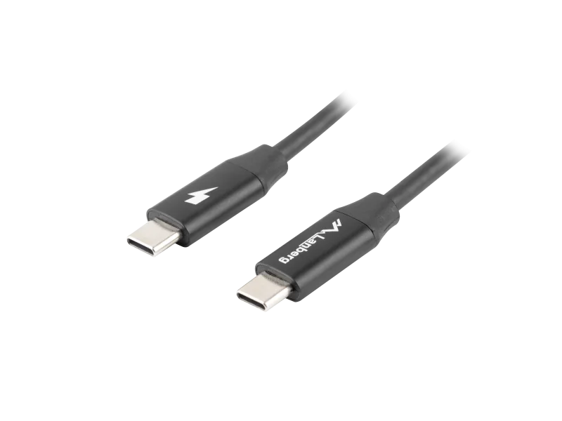 Cablu USB-C M/M 2.0 1,8 m Quick Charge 4.0 negru Lanberg