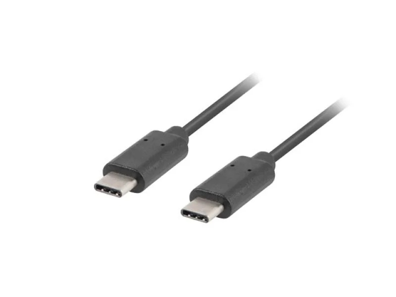 Cablu USB-C M/M 2.0 1 m negru Lanberg
