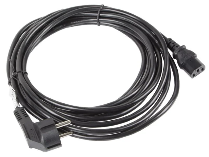 Cablu alimentare CEE 7/7 IEC 320 C13 10 m VDE negru Lanberg
