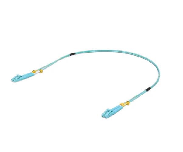 "Lightweight fiber patch cable.
10 Gbps