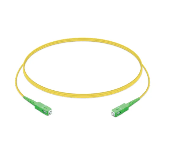"Features an SC/APC connector on one end