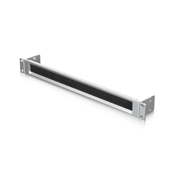 Rack mount 1U brush panel