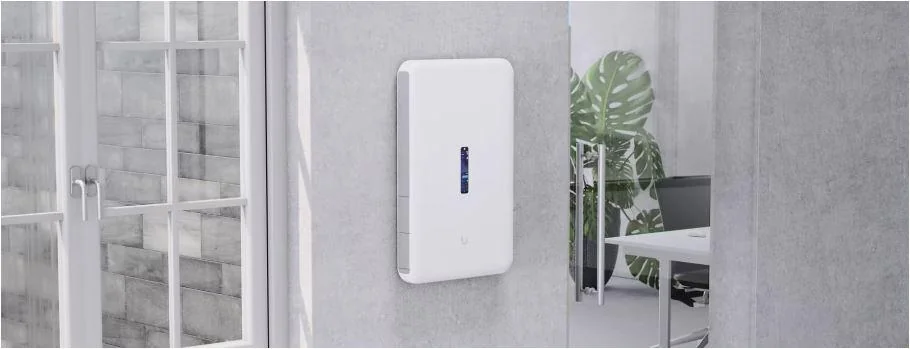 "Wall-mountable UniFi Cloud Gateway with