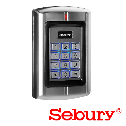 Controler stand-alone cu tastatura si cititor card, carcasa antivandal - SEBURY SEB-BC2000