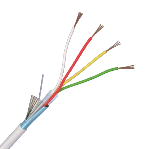 Cablu de alarma 4 fire ecranate, cupru integral, 100m 4CUEF Elan