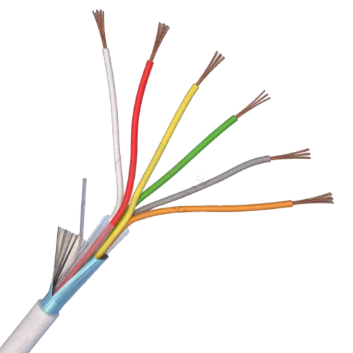 Cablu de alarma 6 fire ecranate, cupru integral, 100m 6CUEF Elan