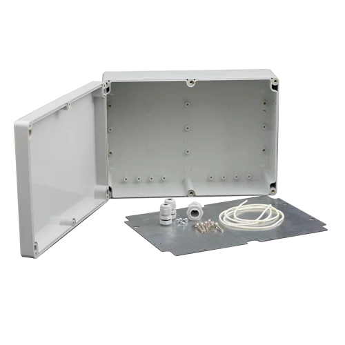 Doza exterior cu contraplaca metalica pentru montaj echipamente AWO604 Pulsar
