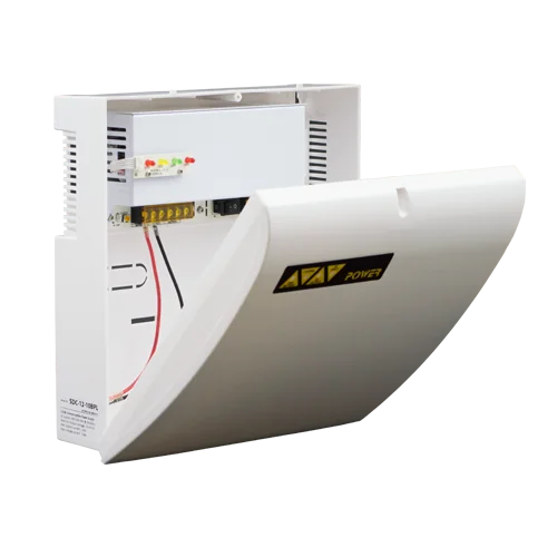 Sursa de alimentare 12V/10A, back-up in cabinet de plastic SDC-12-10BPL