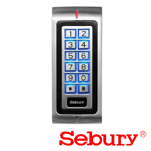 Controler stand-alone cu tastatura si cititor card, carcasa antivandal - SEBURY SEB-K2