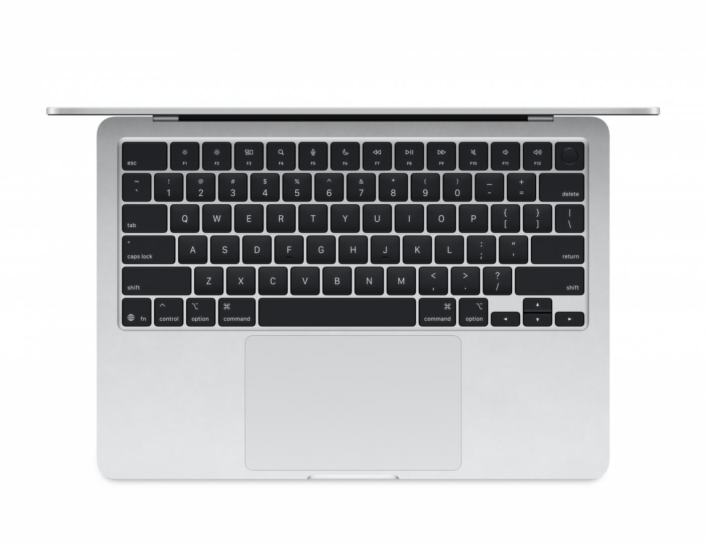 MacBook Air 13.6" Retina/Apple M4 (CPU 10-core, GPU 10-core, Neural Engine16-core)/16GB/512GB - Silver - US KB (2025) 35W USB