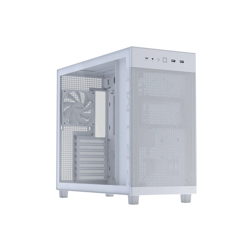 Carcasă ASUS PRIME AP303 TG White, ATX