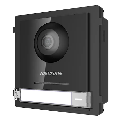 Modul Master pentru Interfonie modulara echipat cu camera video 2MP fisheye si un buton apel - HIKVISION DS-KD8003-IME1 Hikvision