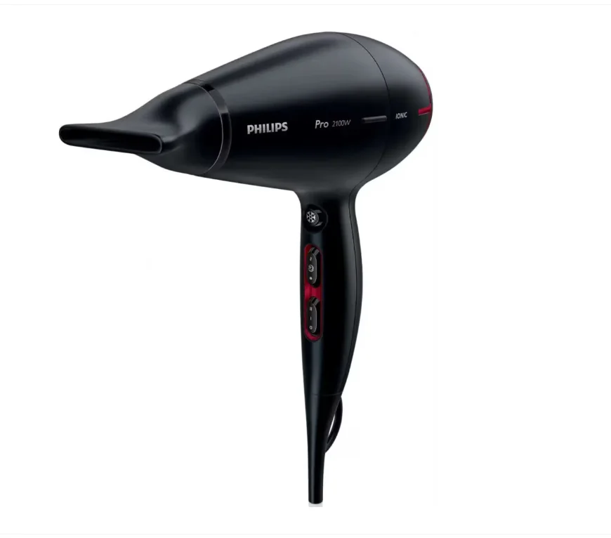 Uscator de par Philips, 2300W, Pro AC, ion care, ThermoProtect, HPS910/00, Negru Philips