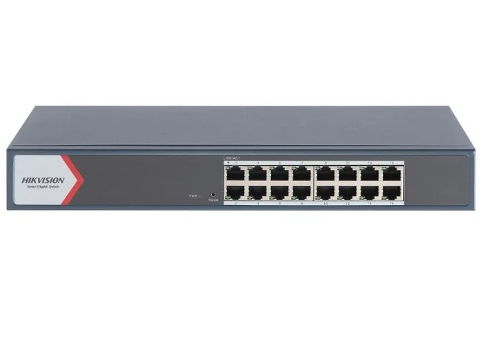 Switch L2, 16 x RJ45 1G, Smart Management - HIKVISION DS-3E1516-EI