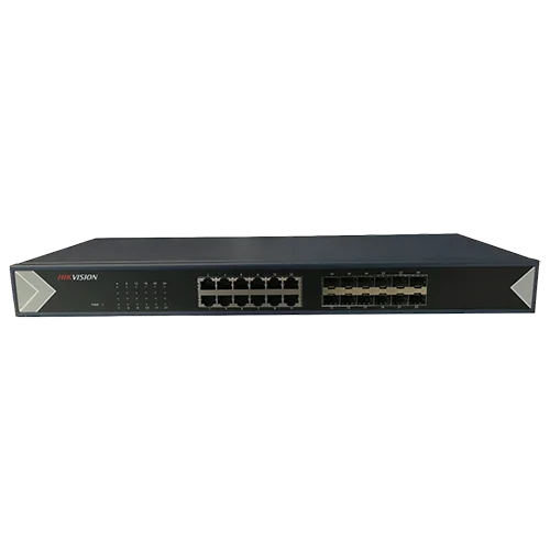 Switch L2, 12 x SFP 1G, 12 x RJ45 1G, Unmanaged - HIKVISION DS-3E0524TF