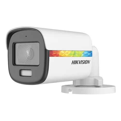 ColorVU - Camera AnalogHD 2MP, lentila 2.8mm, lumina 20m, Audio - HIKVISION DS-2CE10DF8T-FSLN-2.8mm