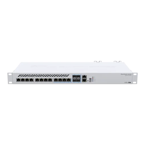 Management Switch, 8 x 10G Ethernet, 4 x 10G combo RJ45/SFP+, - Mikrotik CRS312-4C+8XG-RM Mikrotik