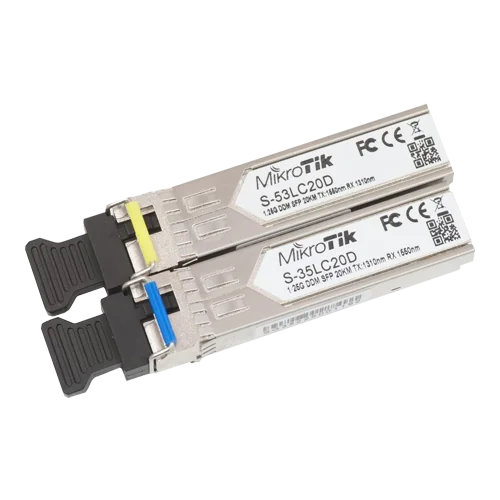 Pereche de module SFP, S-35LC20D + S-53LC20D - Mikrotik S-3553LC20D