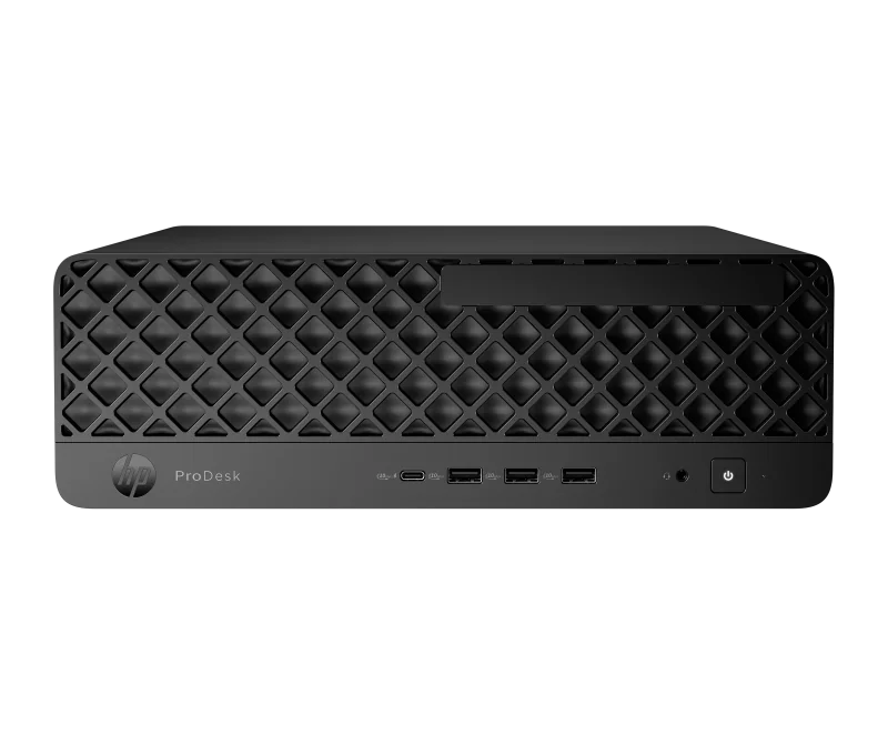 Desktop HP ProDesk 4 G1i SFF, Intel Core Ultra 5 225 10-Core (3.3GHz, up to 4.9GHz, 20MB), video integrat Intel UHD Graphics, RAM 16GB DDR5 5600MHz (1x16GB), SSD 512GB M.2 2280 PCIe NVMe , no ODD, LAN 10/100/1000, Intel AX211 Wi-Fi 6E + Bluetooth 5.3,