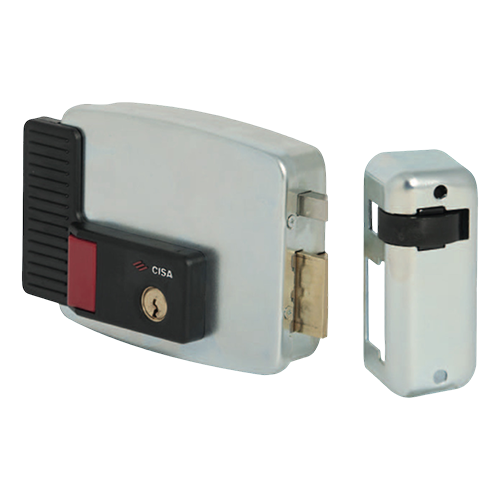 Yala electrica aplicata cu buton, clasa securitate 3, deschidere dreapta - CISA 1.11731.60.1 | Altamag.ro