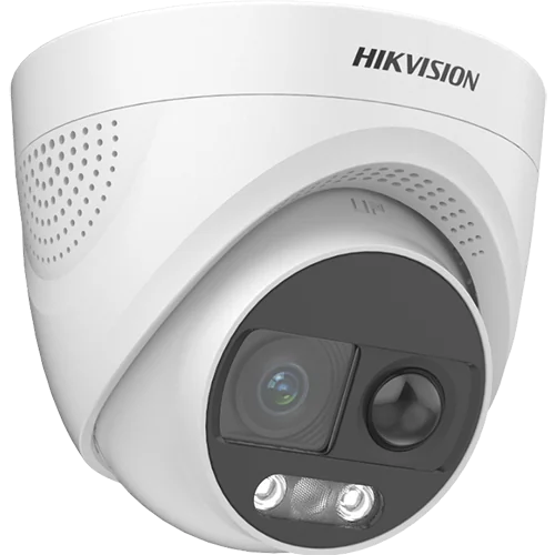 Camera Analog 4K cu PIR 11 m, ColorVu lentila 2.8mm, WL 20 m, Alarma Audio + Stroboscop - HIKVISION DS-2CE72UF3T-PIRXO-2.8mm