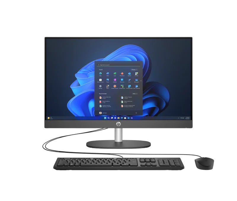 All-in-One HP ProOne 240 G10  23.8 inch Non-Touch IPS FHD (1920x1080) Anti-Glare LED UWVA 250 nits, Intel Core Ultra 7 155U 12-Core (2.1GHz, up to 4.8GHz, 12MB), video Integrat Intel Iris Xe Graphics, RAM 16GB DDR5 5600MHz (1x16GB), SSD 512GB M.2 2280