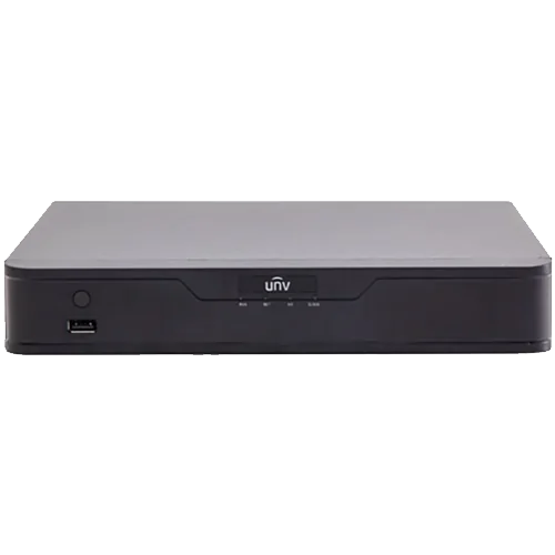 XVR seria Easy Hibrid, 16 canale AnalogHD 8MP + 8 canale IP 8MP, Audio over coaxial, Alarma, H.265 - UNV XVR302-16Q3