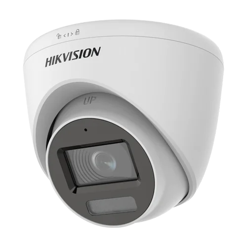 Dual Light - Camera analog 2MP, lentila 2.8mm, IR 40m, WL 20m, TVI/AHD/CVI/CVBS, Mic. - HIKVISION DS-2CE78D0T-LFS-2.8mm