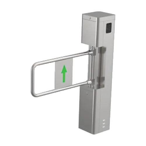 Poarta batanta partea dreapta, Card MiFare, Brat metalic, latime banda 900mm - HIKVISION DS-K3BC411X-RS-M-Dp90 Hikvision