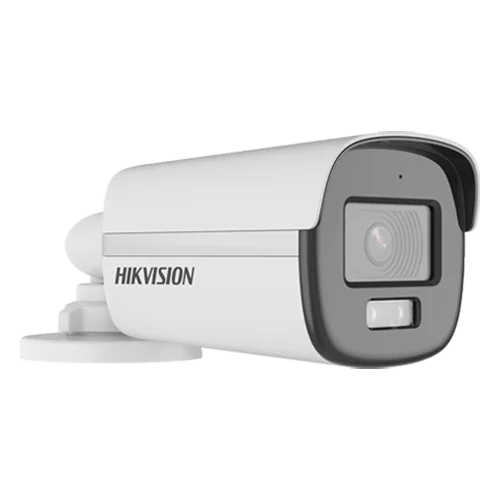 ColorVu, Dual Light -Camera analog 3K, lentila 2.8mm, IR 40m, WL 40m, TVI/AHD/CVI/CVBS, Mic., IP67 - HIKVISION DS-2CE12KF0T-LFS-2.8mm