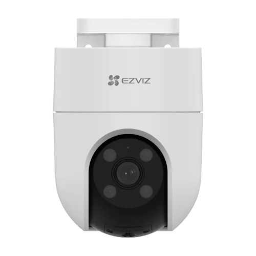 Camera IP EZVIZ de exterior, WI-Fi, Pan&Tilt, rezolutie 2K+, Audio bidirectional, distanta IR 30 metri, imagini color 24/7 CS-H8C-2K+