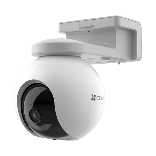 Camera IP Pan&Tilt EZVIZ de exterior, conectivitate 4G, baterie 10.400 mAh, rezolutie 2K+, Audio bidirectional, GPS, accepta SDcard CS-EB8-4G-2K(Type-C) Ezviz