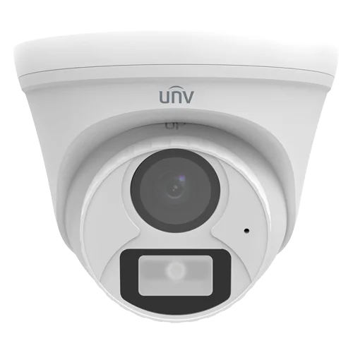 ColorHunter - Camera AnalogHD 2MP, lentila 2.8mm, WL 20m, TVI/AHD/CVI/CVBS, Mic., IP67 - UNV UAC-T112-AF28-W