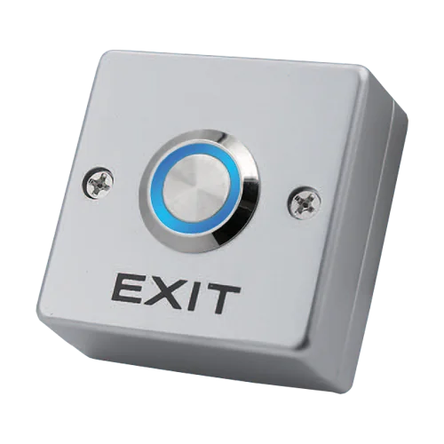 Buton de iesire, montaj aparent, aliaj, LED, NO-COM CSB-503LS