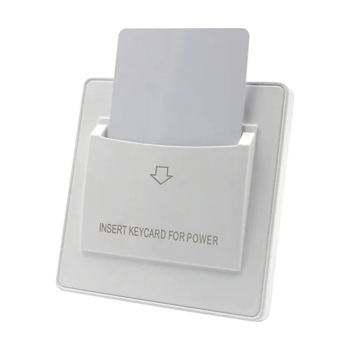 Economizor Mifare 13.56 MHz, alb, 110-220 V, 6000W CSH-MI-1356