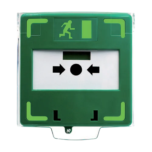 Buton resetabil din plastic pentru iesire de urgenta, LED, buzzer - CSAccess CSB-803