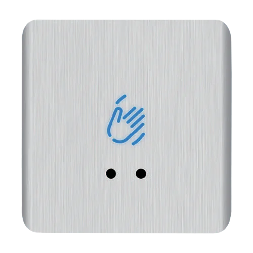Buton de iesire Touchless ajustabil, aluminiu, argintiu, montaj aparent, IP66 CSB-20C30S-AL1