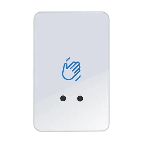 Buton de iesire Touchless ajustabil, plastic argintiu, montaj aparent, IP66 CSB-20C30S-P1